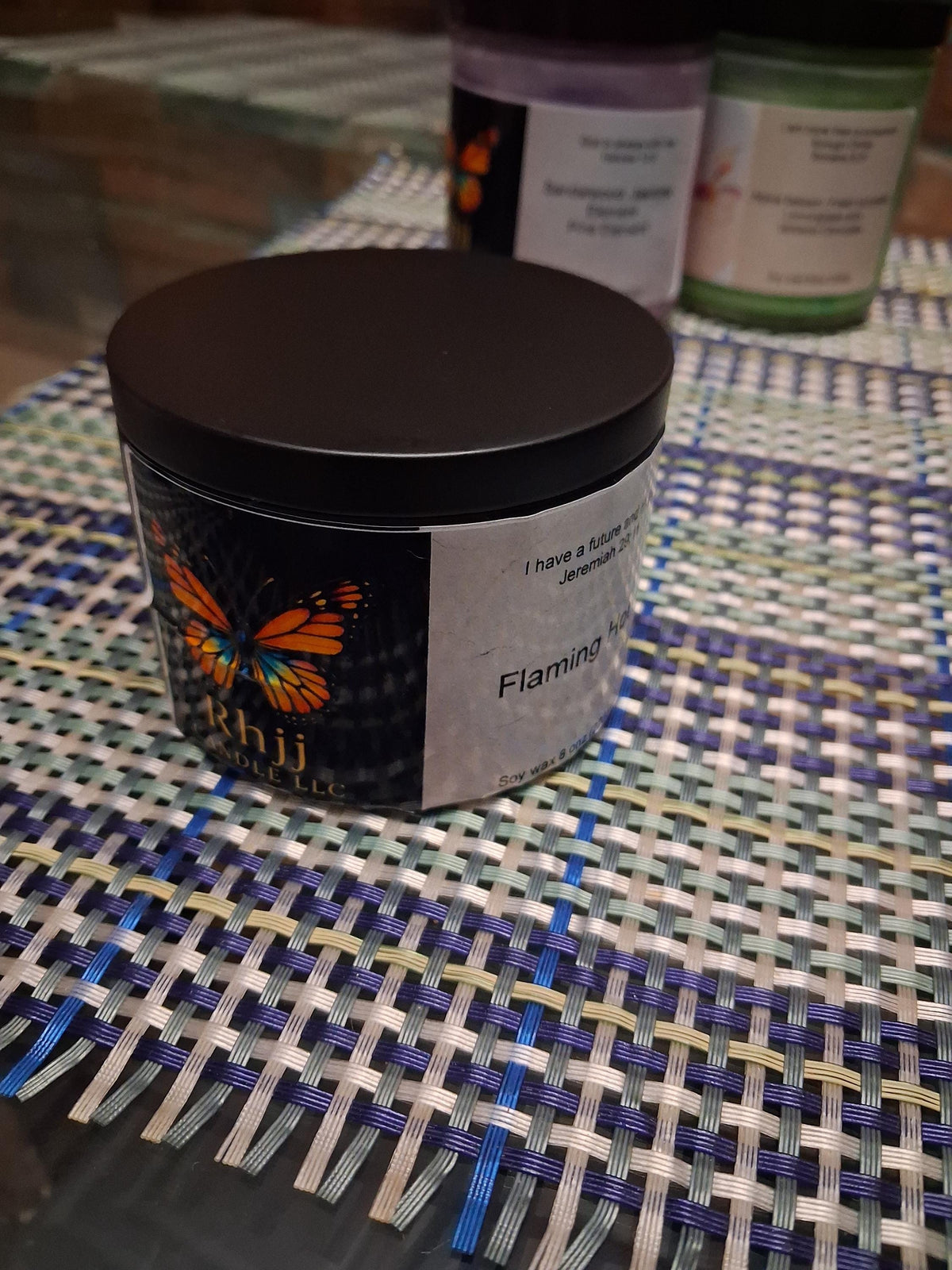 Flaming Hot Massage Candle | Warming Relaxation | Cayenne & Mint Soy Candle | Self-Care Gift